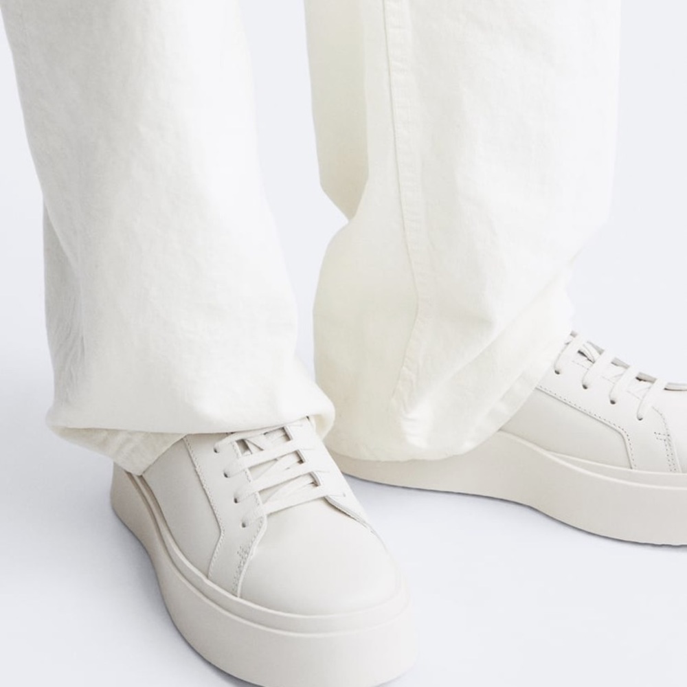 Cow leather sneakers 👟